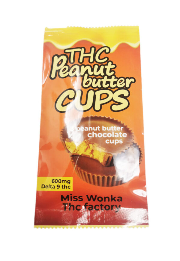 Peanut Butter Chocolate Cups Edible 600mg THC